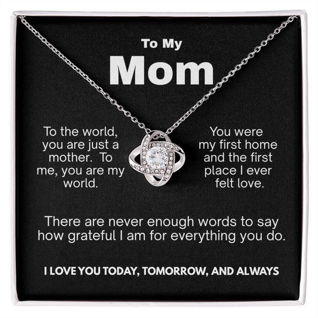 To My Mom – You Are My World