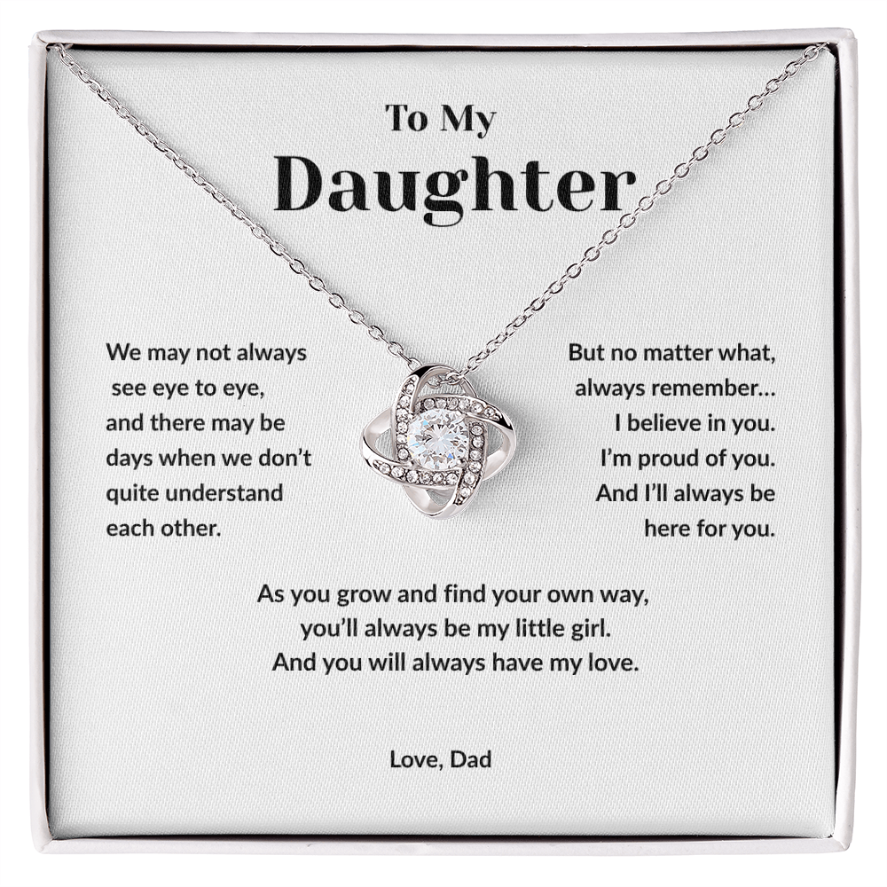 To My Daughter, You'll Always Be My Little Girl