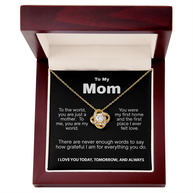 To My Mom – You Are My World
