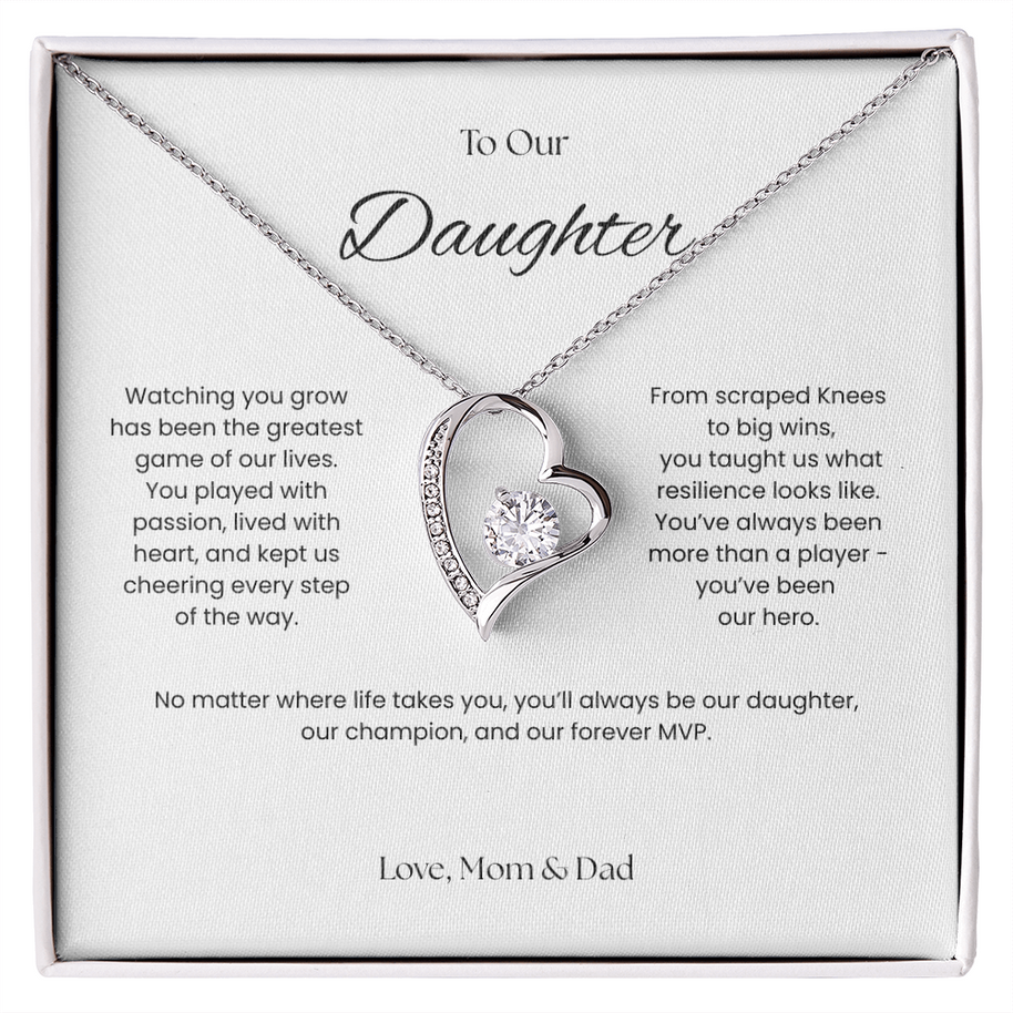 To Our Daughter – Our Champion