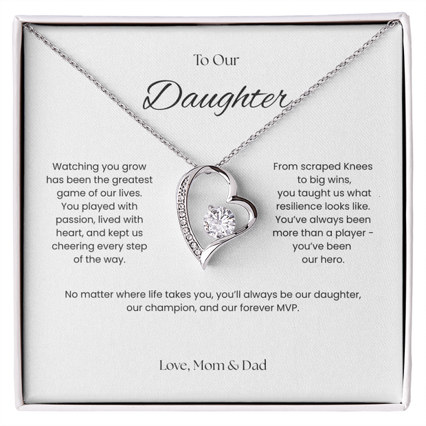 To Our Daughter – Our Champion