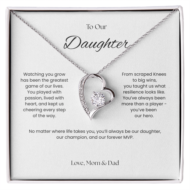 To Our Daughter – Our Champion