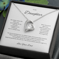 To My Daughter,  Love Your Dad Necklace
