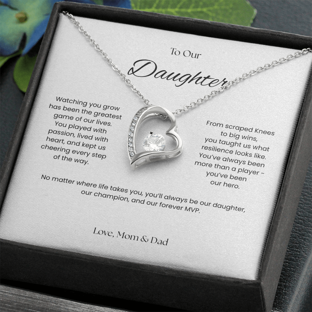 To Our Daughter, Our Champion – Forever Love Necklace