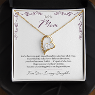 Forever Love Necklace Gift for Mom from Daughter – My Safe Place
