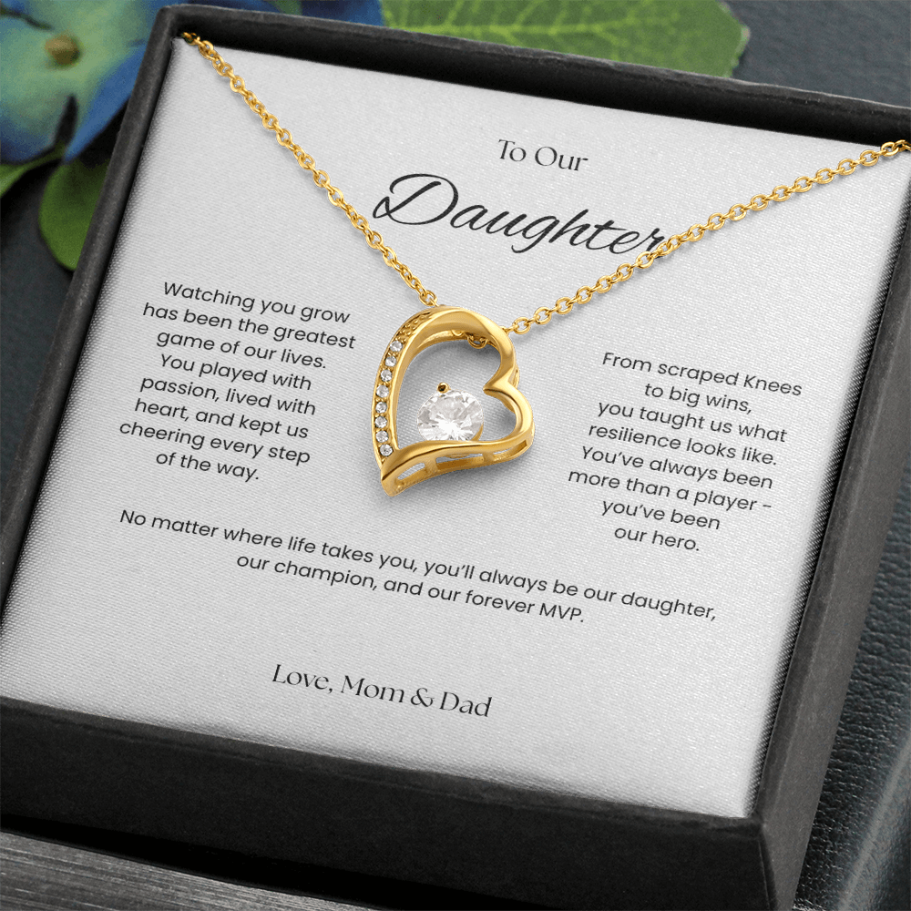 To Our Daughter, Our Champion – Forever Love Necklace