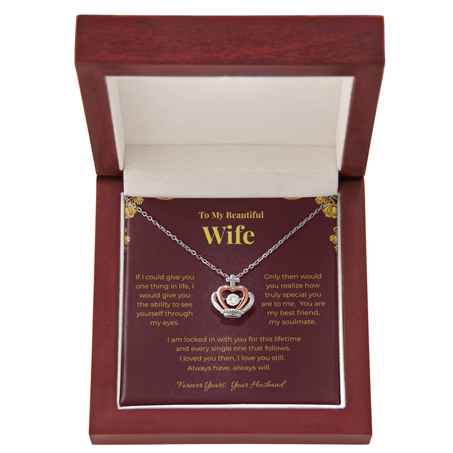 Beautiful Wife Regal Crown Pendant
