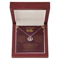 Beautiful Wife Regal Crown Pendant
