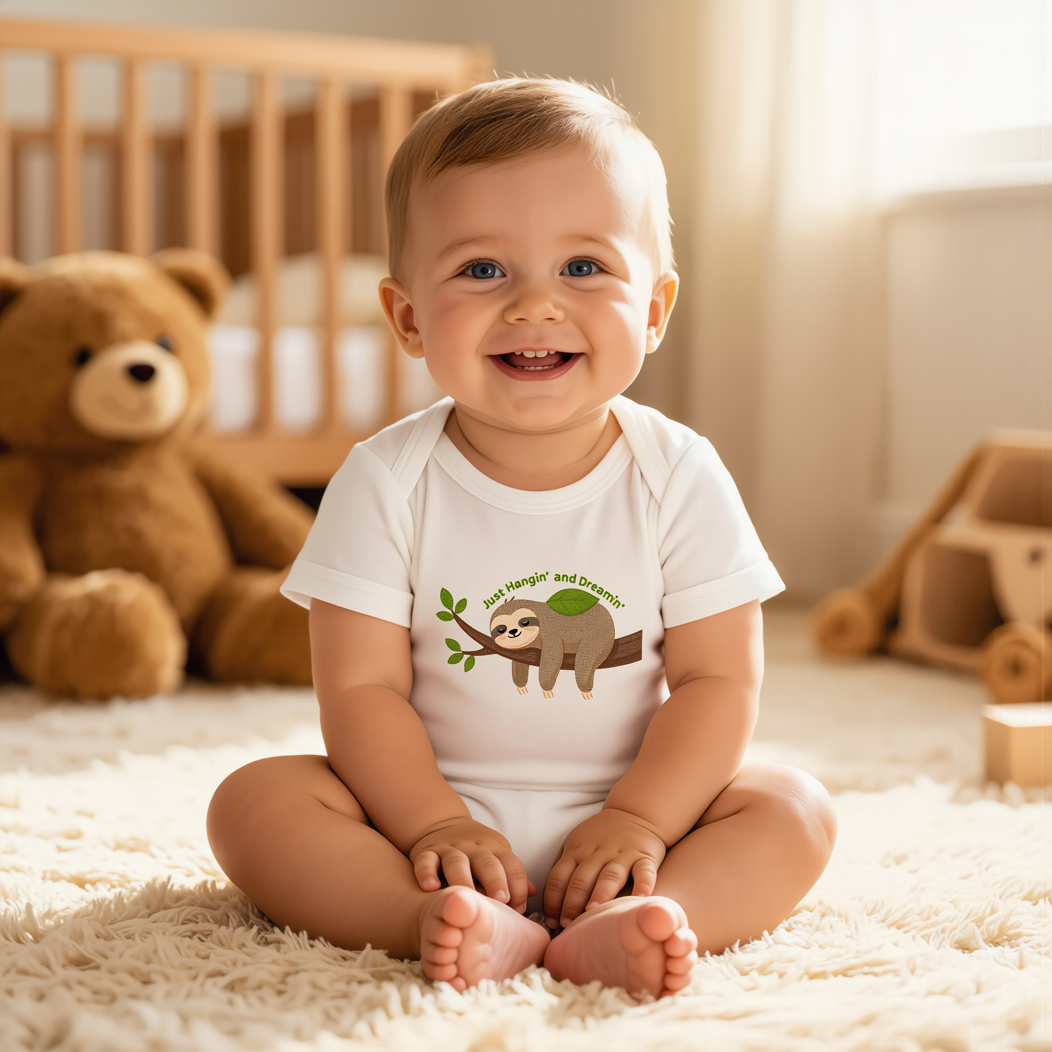 Just Hangin' and Dreamin' Sloth Onsie