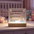 Goodnight, Sweet Girl Acrylic Plaque