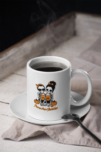 Pumpkin Spice & Bestie Vibes 11oz Mug